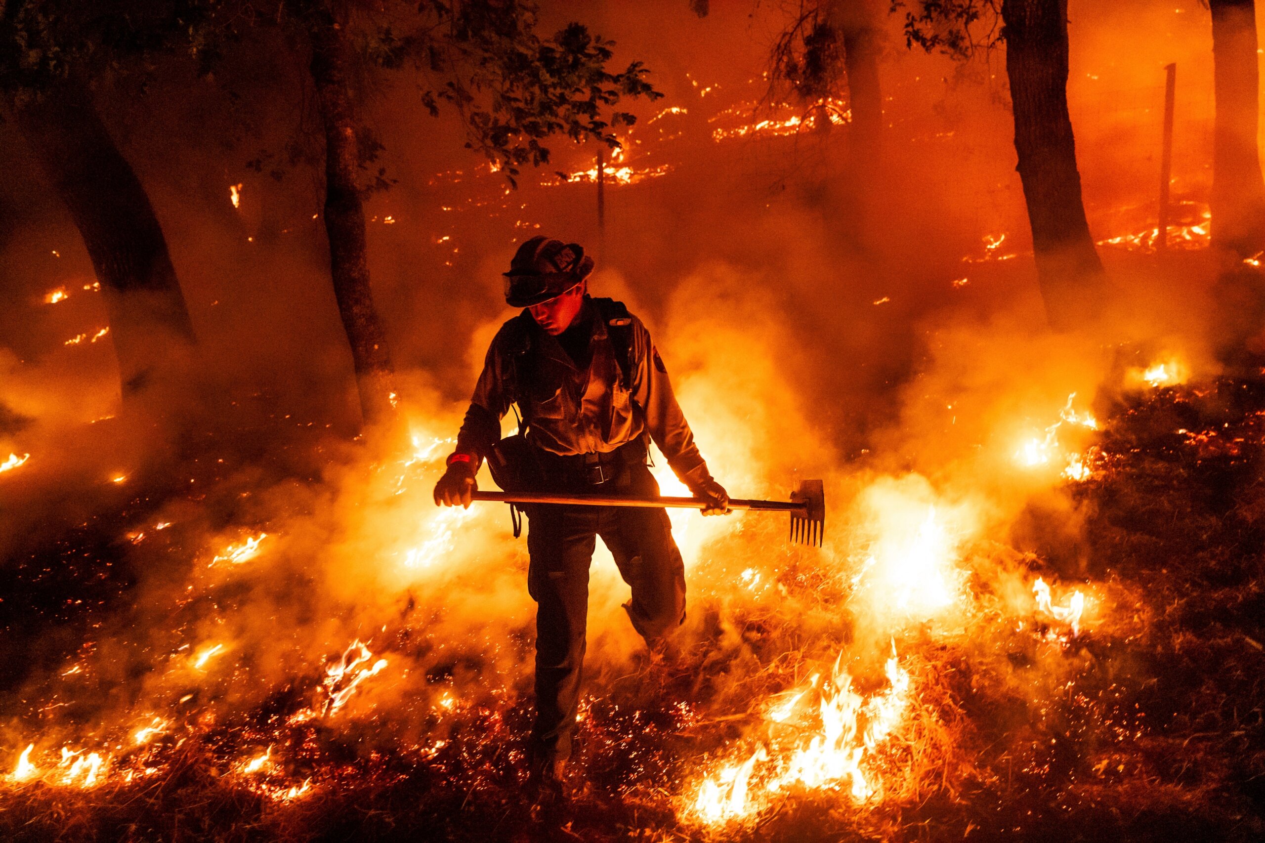 Wildfires used to ‘go to sleep’ at night. Climate change has them burning overtime