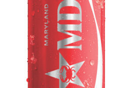 Soda can designed with Maryland's famous crustacean