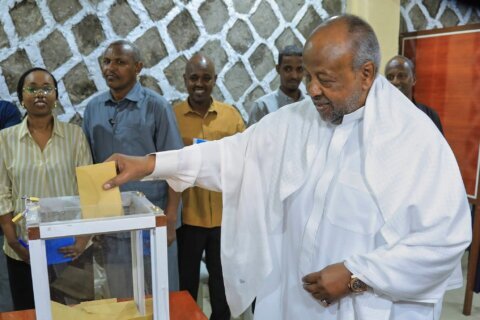 Djibouti President Ismaïl Omar Guelleh is reelected for a sixth term