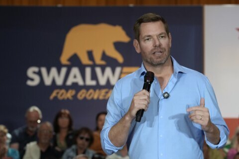 Rep. Eric Swalwell vows to push back on ICE in bid for California governor