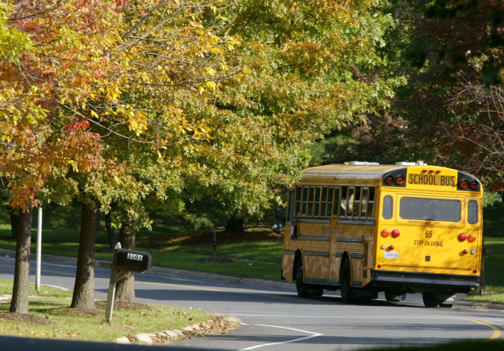 As Maryland schools reopen, drivers reminded to stop for school buses