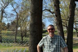 Greg Huse is the urban forester at Arlington National Cemetery where he oversees 300 different species of trees.