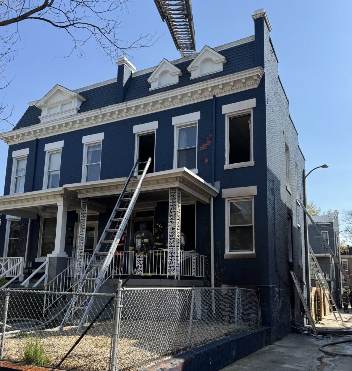 Northwest DC house fire