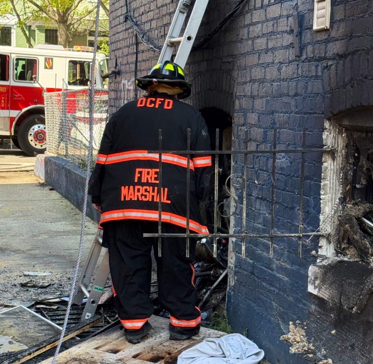 Northwest DC house fire