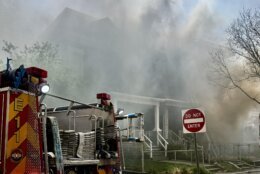 Northwest DC house fire