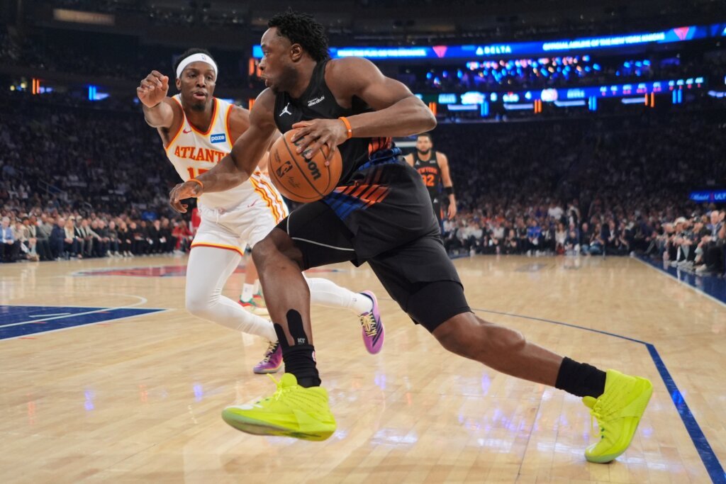 OG Anunoby fully participates in Knicks’ practice for the first time since his hamstring injury