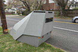 Large prismatic speed camera