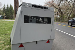 Large prismatic speed camera