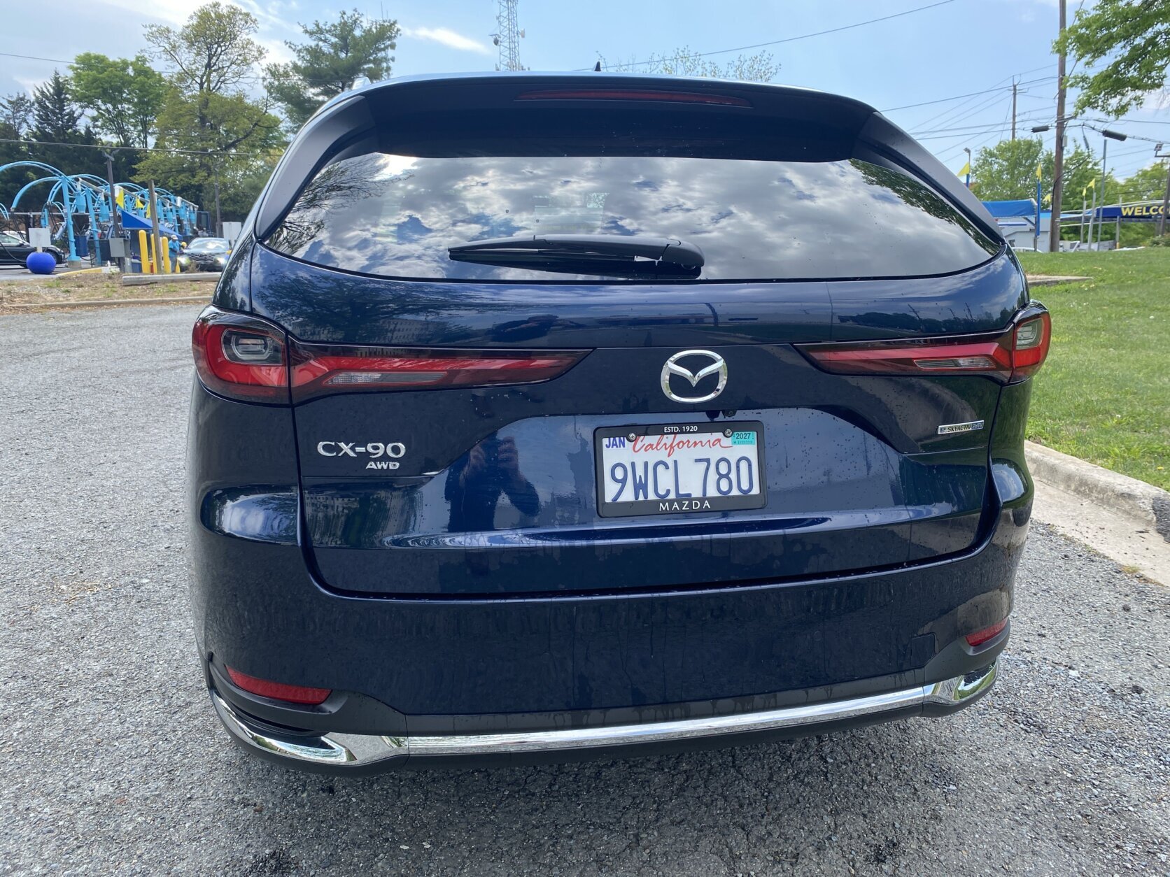 Exterior of the 2026 Mazda CX-90 PHEV