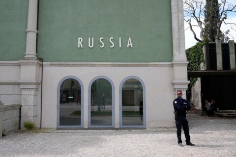 EU pulls $2.3 million from Venice Biennale over Russia’s return
