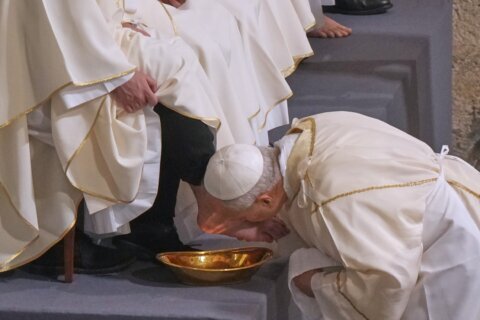 Pope Leo XIV revives the Holy Thursday foot-washing of priests after Francis’s inclusive tradition