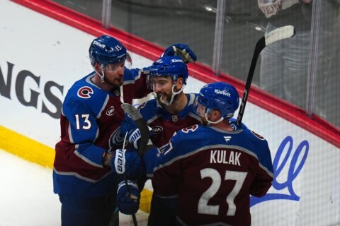 Nicolas Roy scores on rebound 7:44 into OT, Avs rally for 2-1 win over Kings to take 2-0 series lead