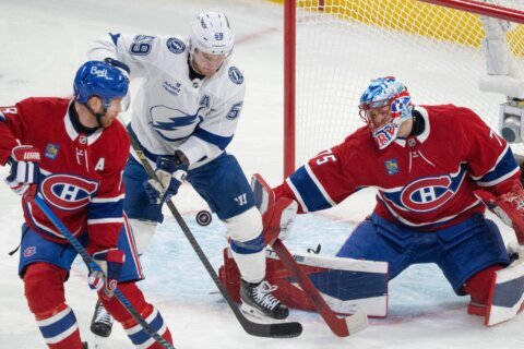 Lightning and Canadiens tied 2-2 heading to 3rd straight overtime game