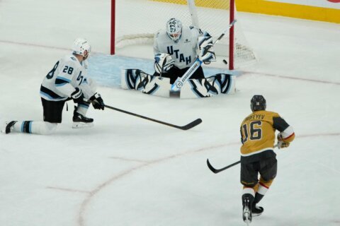 Dorofeyev’s last-minute goal for Golden Knights sends Game 5 versus Mammoth into overtime