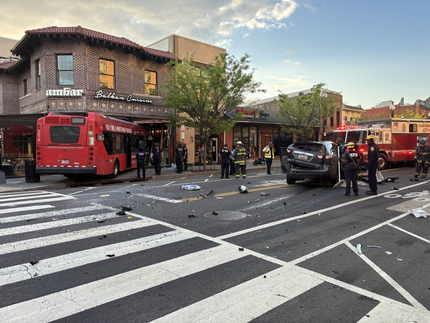 Metrobus crash