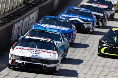 Ty Gibbs earns first NASCAR Cup victory at Bristol, beating Kyle Larson and Ryan Blaney