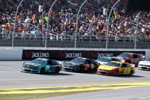 Carson Hocevar earns 1st NASCAR Cup victory with last-lap pass at Talladega Superspeedway