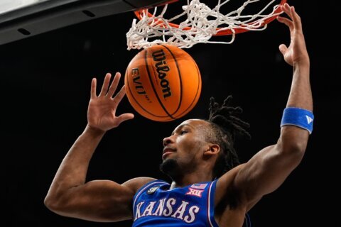 Kansas freshman Darryn Peterson declares for the NBA draft and is projected as a top-3 pick