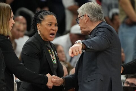 South Carolina’s Staley says it is time to move past her Final Four skirmish with UConn’s Auriemma