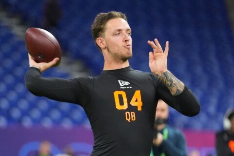 Carson Beck’s QB career in college wasn’t perfect. He says that can help in adjustment to NFL