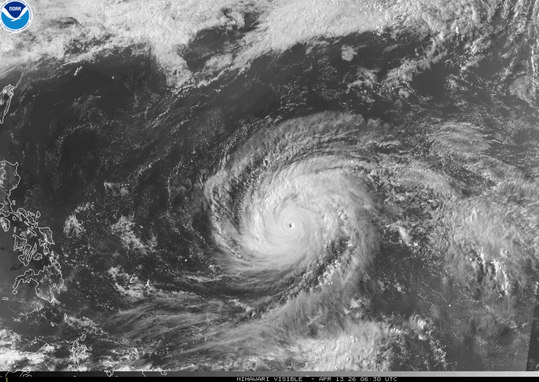 Monster typhoon in the Pacific Ocean is bearing down on group of remote US islands