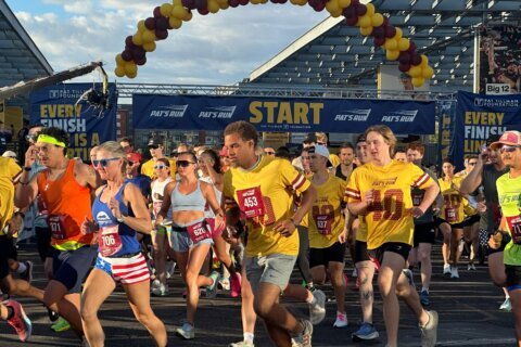 Tillman Scholars make connections with each other and the community at annual Pat’s Run