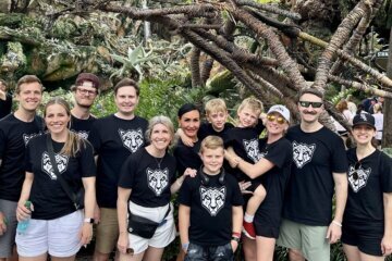 family at disney world