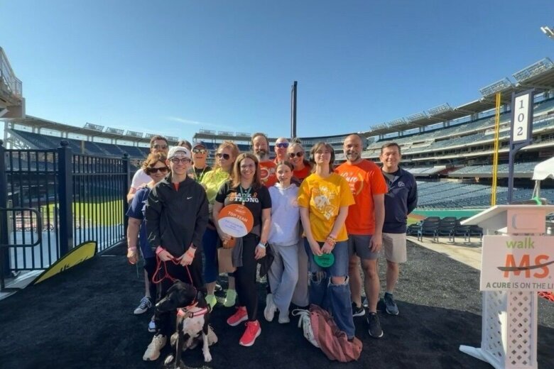 Group of men and women