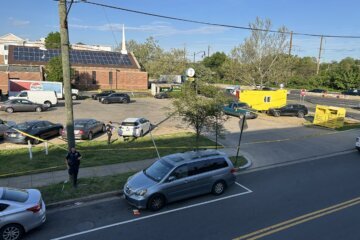 The shooting happened at the Circle Seven Express convenience store in the 700 block of Kenilworth Avenue just off Interstate 295 on April 14, 2026.