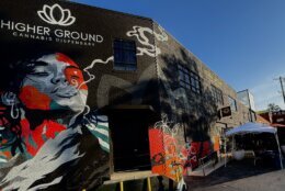 Exterior of Higher Ground dispensary