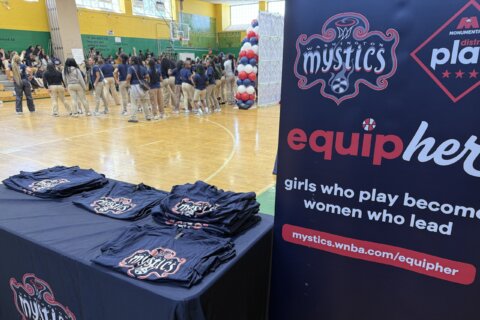 Mystics, Monumental Sports bring a different kind of support to DC girls