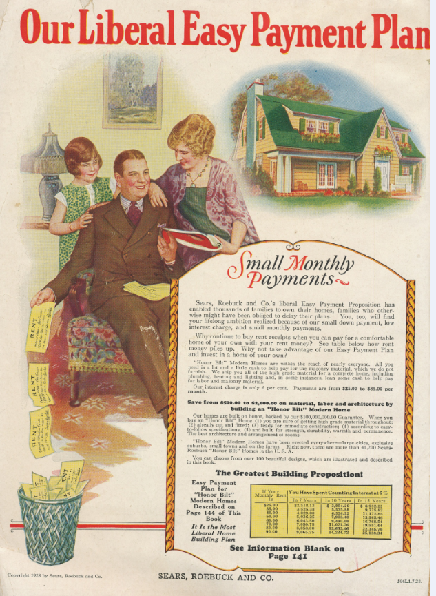 Old Sears catalogue