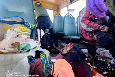 Zelenskyy offers an Easter pause on energy strikes as Russian drone kills 4 in bus strike