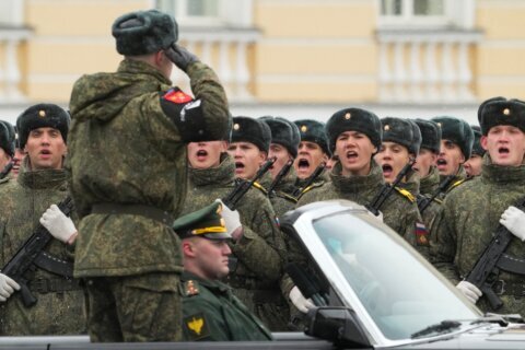 Russia to hold Victory Day parade without military equipment for 1st time since invading Ukraine
