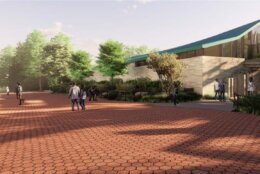 rendering for exhibit at zoo