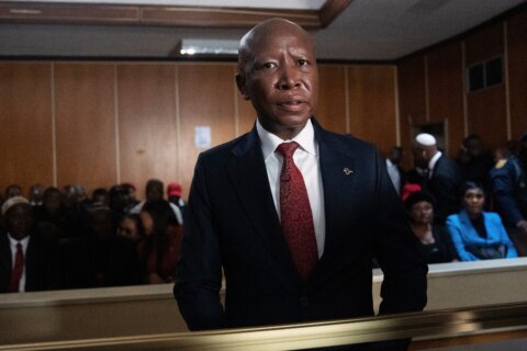 South African politician Julius Malema jailed for 5 years for firing rifle shots at rally