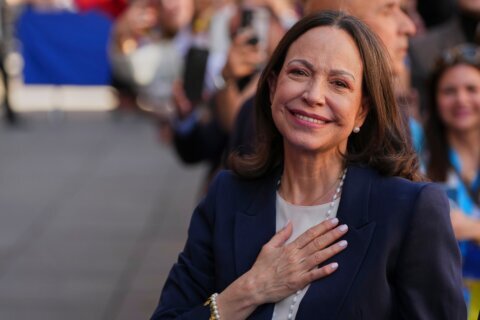 Venezuela’s Maria Corina Machado draws a huge Madrid rally and rebuffs meeting with Spain’s Sánchez