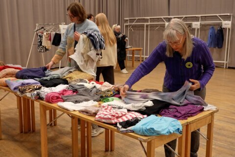 Sweden’s secondhand clothing swaps offer a trendy way to cut environmental waste