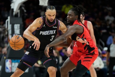 Trail Blazers beat Suns 114-110 in play-in after clawing back from an 11-point 4th-quarter deficit