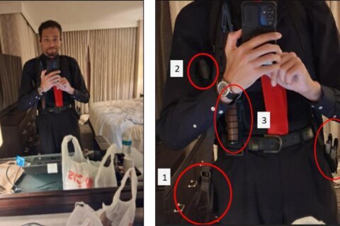 Man charged with trying to kill Trump at dinner took photo with knife in hotel, investigators say