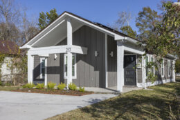 Completed Habitat for Humanity house