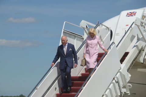 APTOPIX US Britain Royal Visit