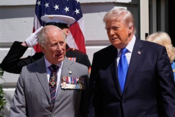 US Britain Royal Visit Trump