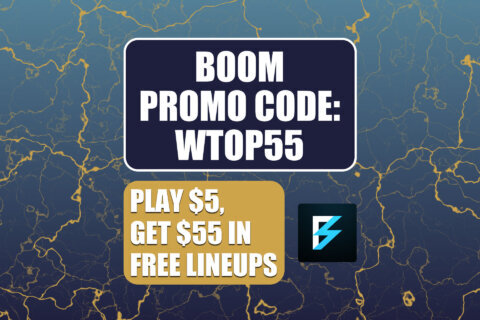 Boom Promo Code WTOP55: Play $5, Get $55 In NBA, NHL Playoffs Lineups