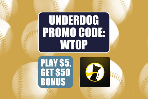 Underdog Promo Code WTOP: Claim $50 Bonus for Rangers-Dodgers, MLB, Masters Entries Today