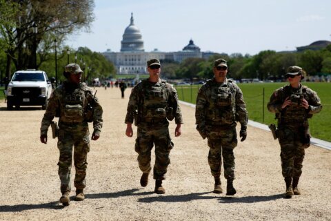 President Trump says National Guard here to stay in DC
