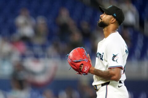 Marlins’ Sandy Alcantara throws his 2nd career ‘Maddux’ and MLB’s 1st complete game of the season