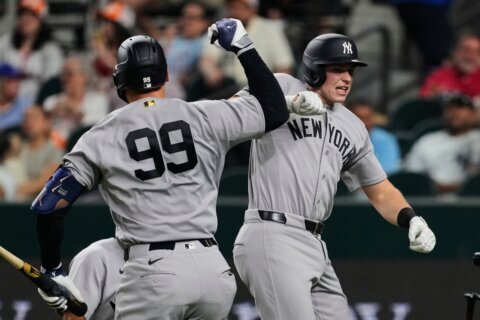 Aaron Judge and Ben Rice match Yankees greats Mickey Mantle and Yogi Berra with powerful starts