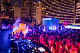 Yorkville Murals Festival rooftop party