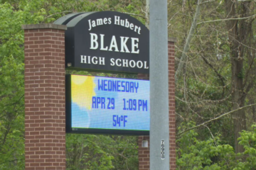 James Hubert Blake High School sign